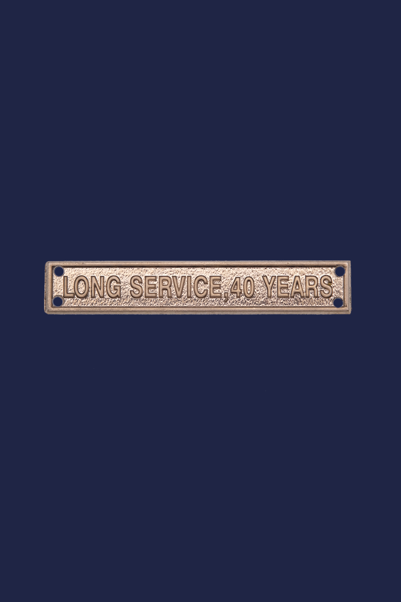Worcestershire medal service: Clasp - Police/Fire 30 year (copy)