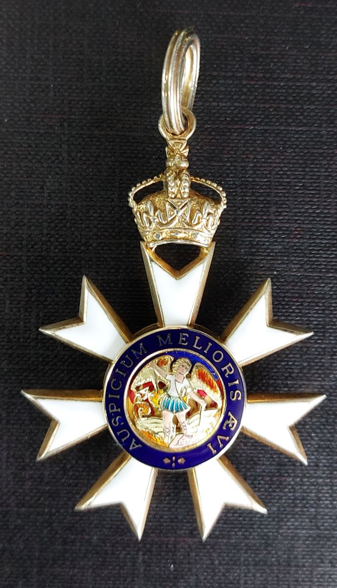 Worcestershire Medal Service: CMG Neck Badge