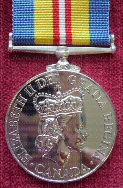 Worcestershire Medal Service: Canada - Volunteer Service Medal Korea