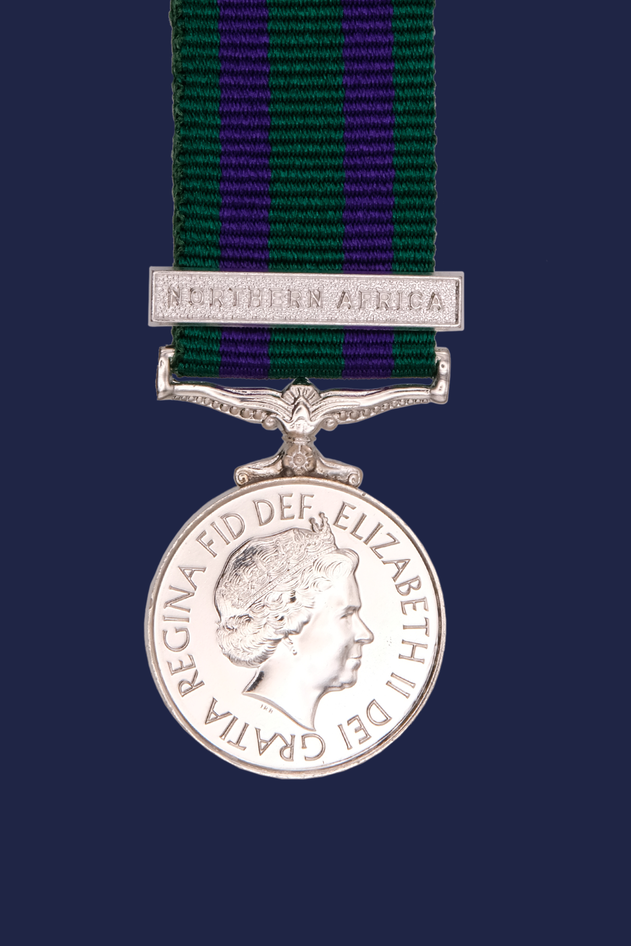 GSM 2008 with clasp Northern Africa - EIIR Miniature Medal
