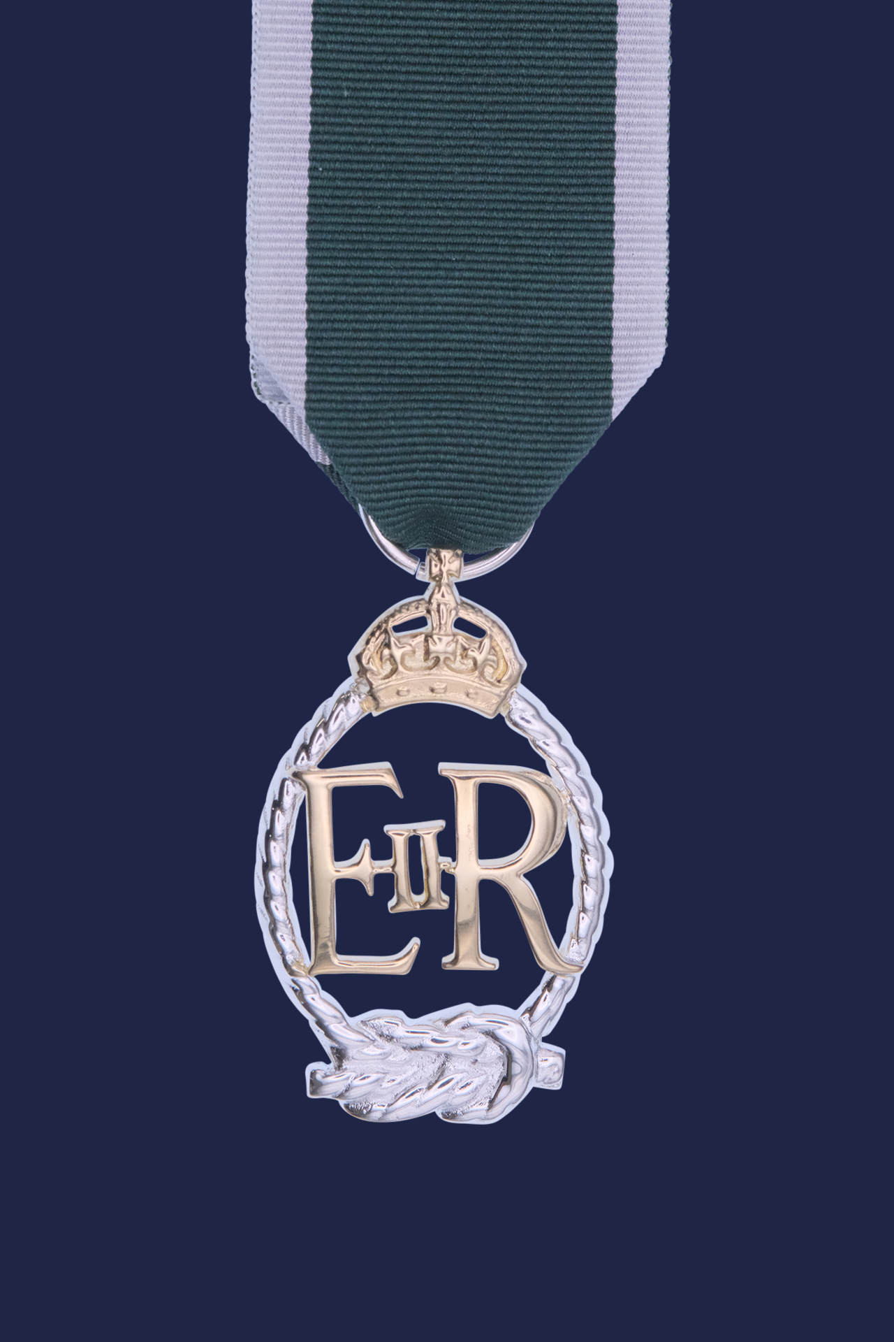 Worcestershire Medal Service: Royal Naval Reserve Decoration EIIR