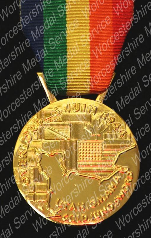 Worcestershire Medal Service: France - Operation Overlord Medal