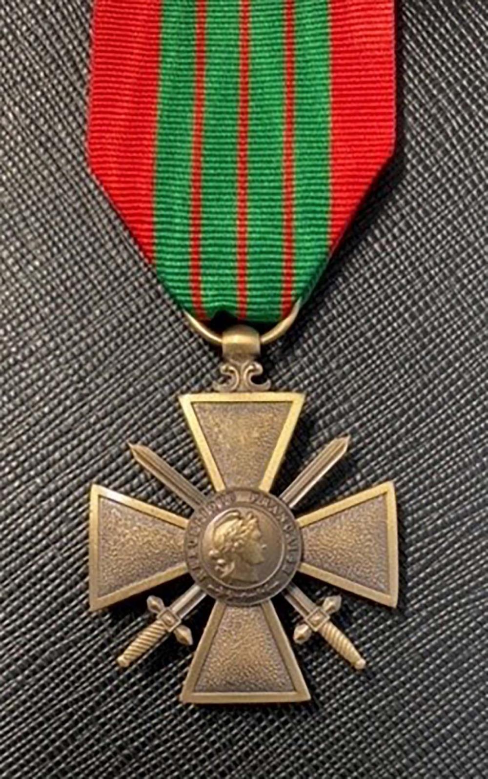 Worcestershire Medal Service: France - Croix de Guerre 1939-45