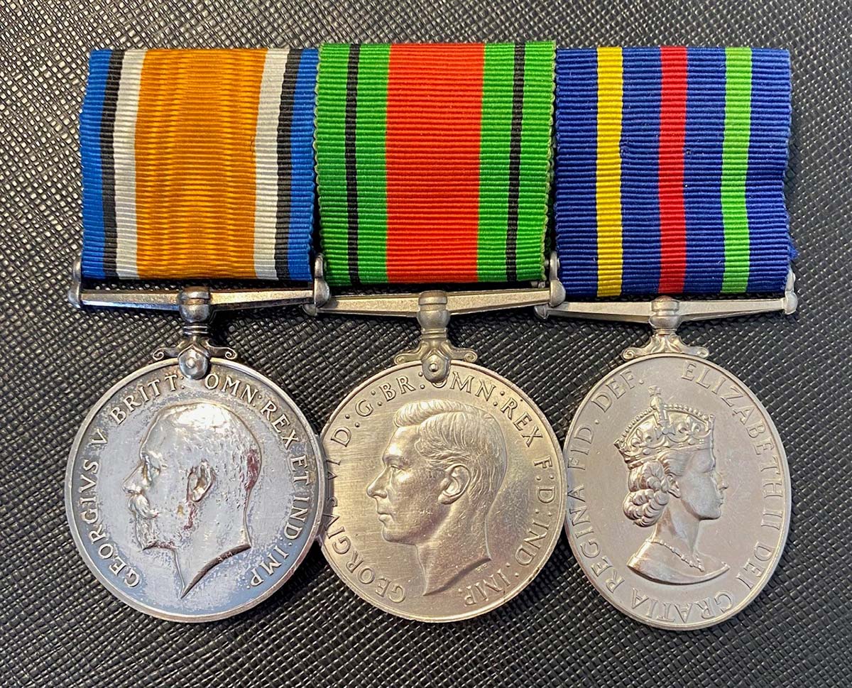 Worcestershire Medal Service: Mr R.M.Gibbs YMCA and Civil Defence