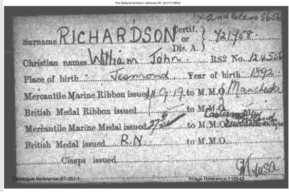 WWI Gp 5 - Richardson - RN/MN