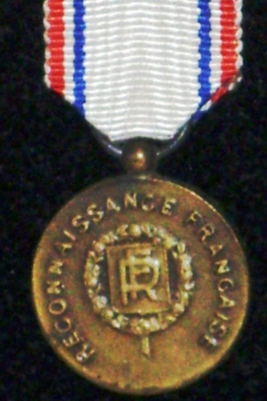 France - Reconnaissance Medal - WW2