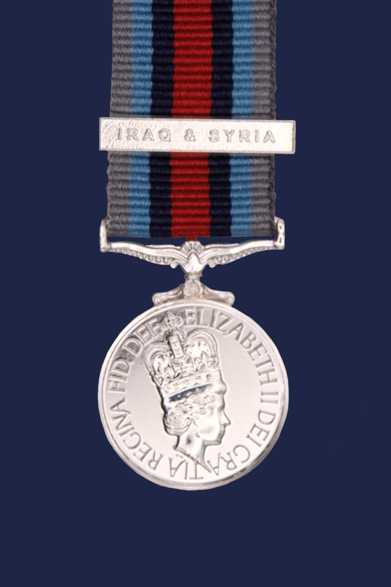 OSM with clasp Iraq & Syria - EIIR (Op Shader) Miniature Medal