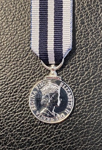 Queens Police Medal Miniature Medal