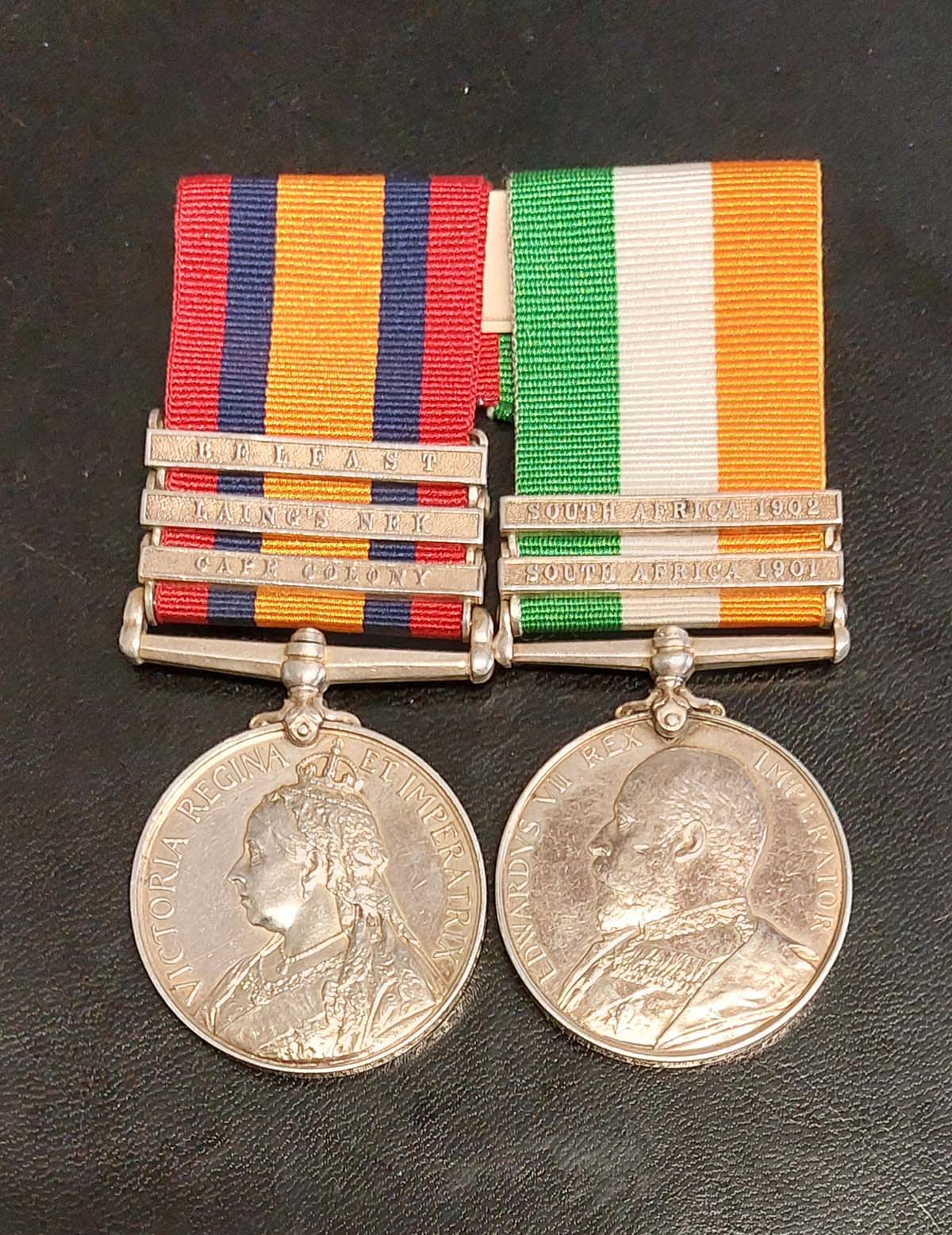 Worcestershire Medal Service: QSA/KSA - Redman - Leics