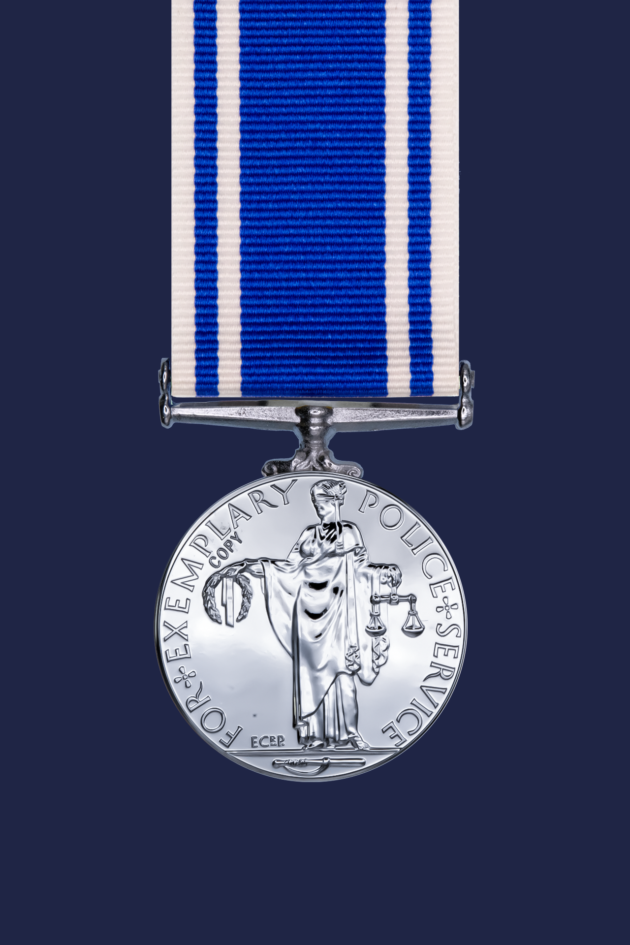 Police Exemplary Service Medal - CIIIR