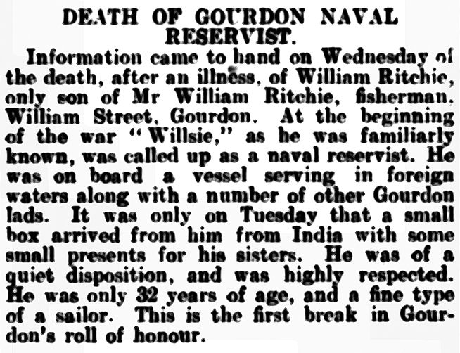 15 Trio Plaque - Ritchie - RNR