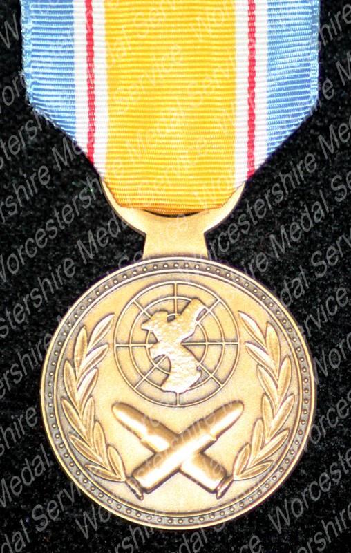 Worcestershire Medal Service: Korea - War Service (Crossed Bullets)