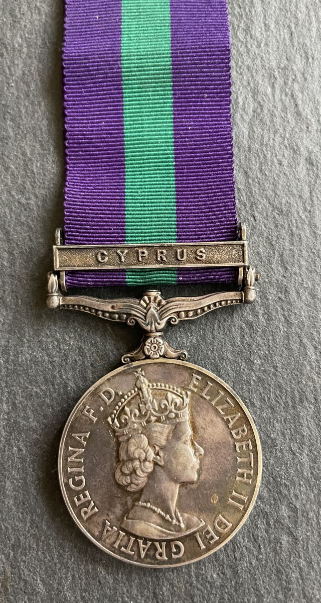 GSM 1918-62 Clasp Cyprus - Cole - Wilts
