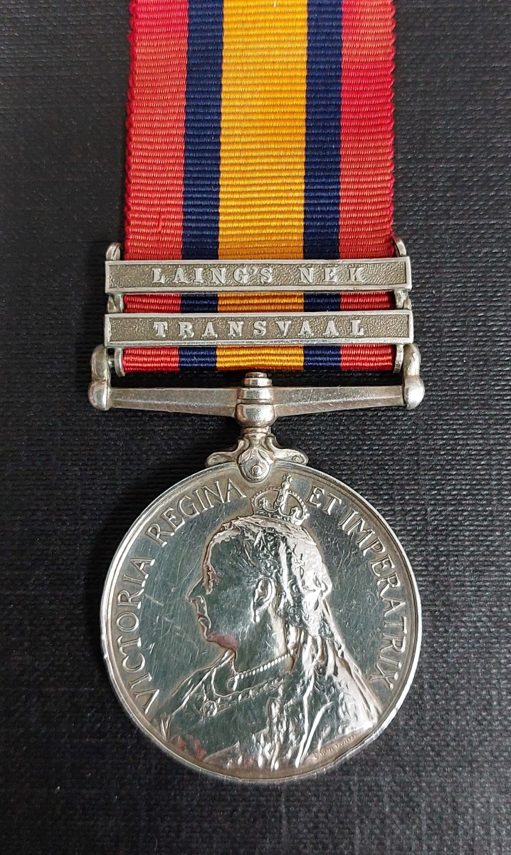 Worcestershire Medal Service: QSA 2 Clasps - Pte A Floyd KRRC