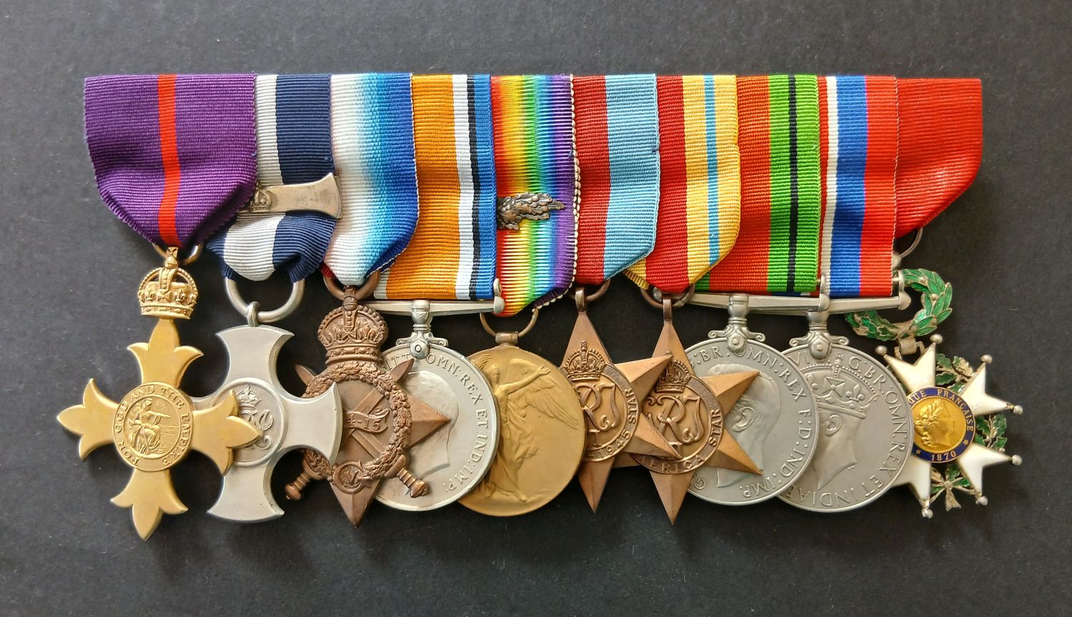 OBE DSC bar gp 10 - Simpson - RN