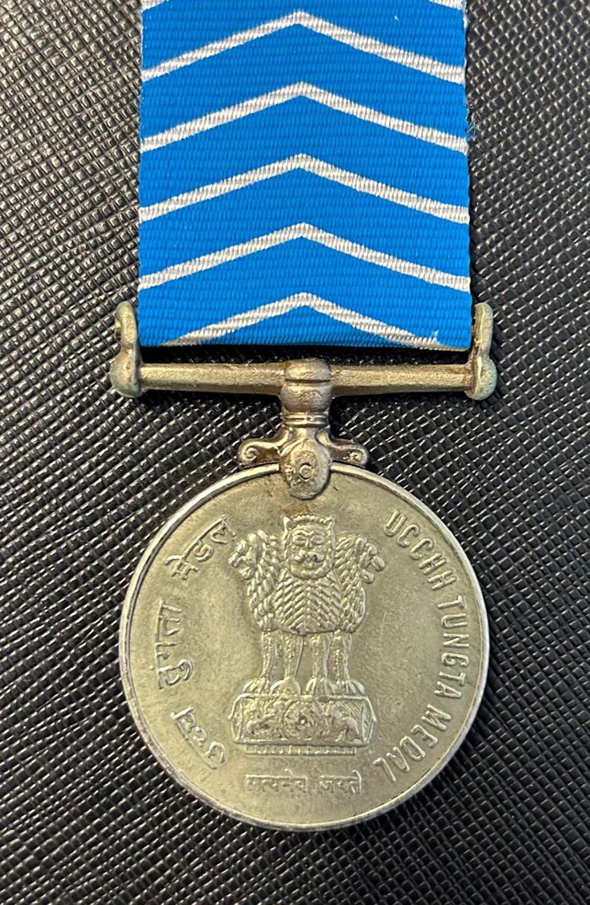 Worcestershire Medal Service: India - Service at High Altitude
