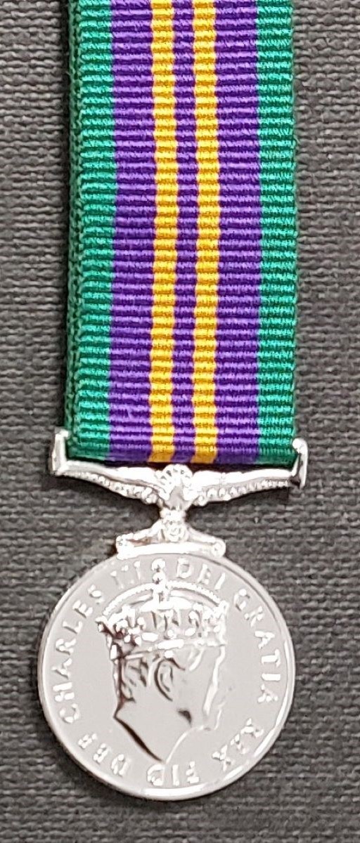 Worcestershire Medal Service: Accumulated Campaign Service Medal CIIIR