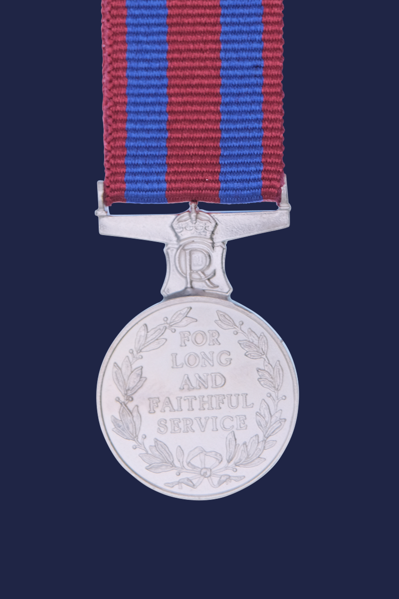 Royal Household Faithful Service - CIIIR (Sterling silver)