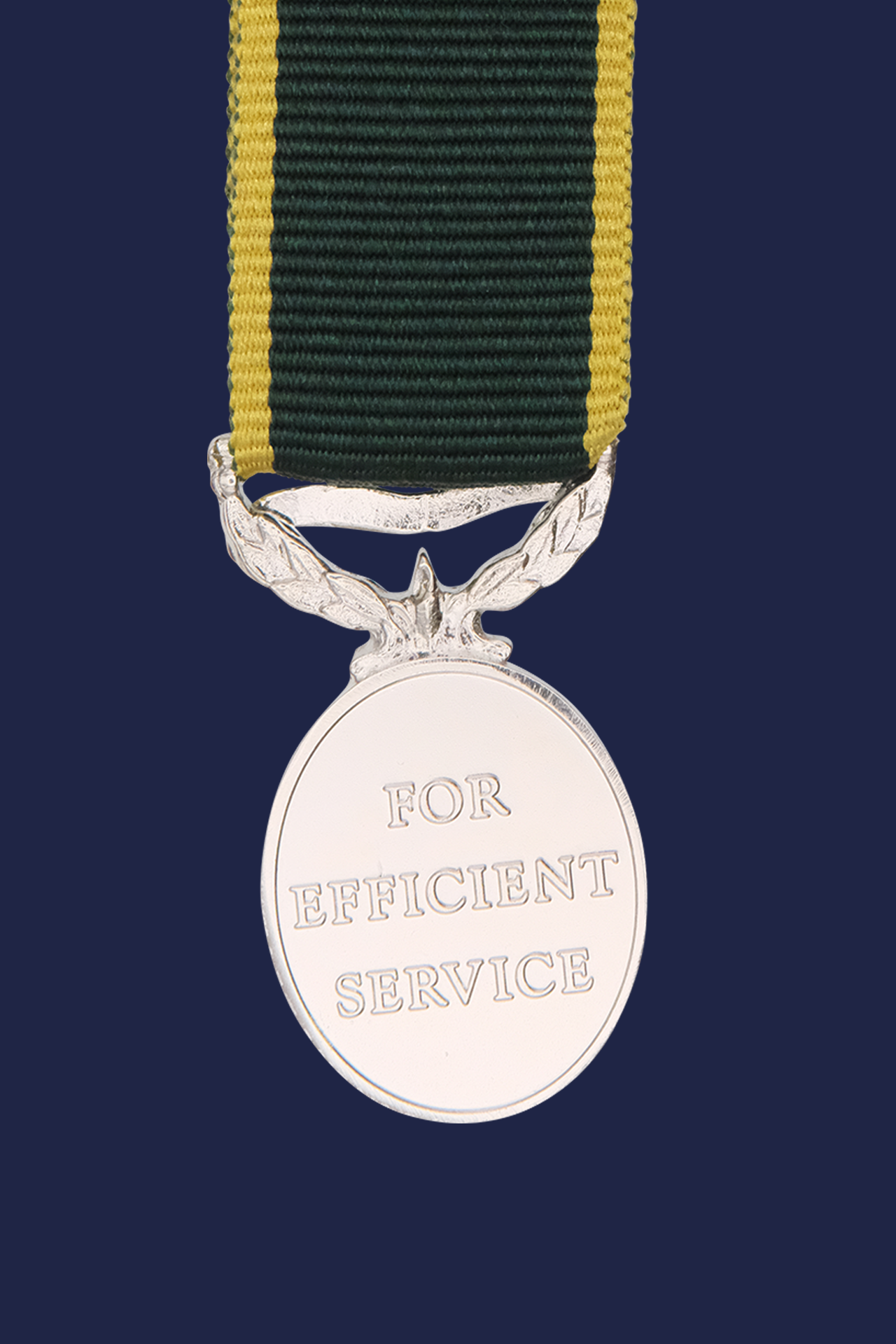 Efficiency Medal (Territorial) - GVI Miniature Medal