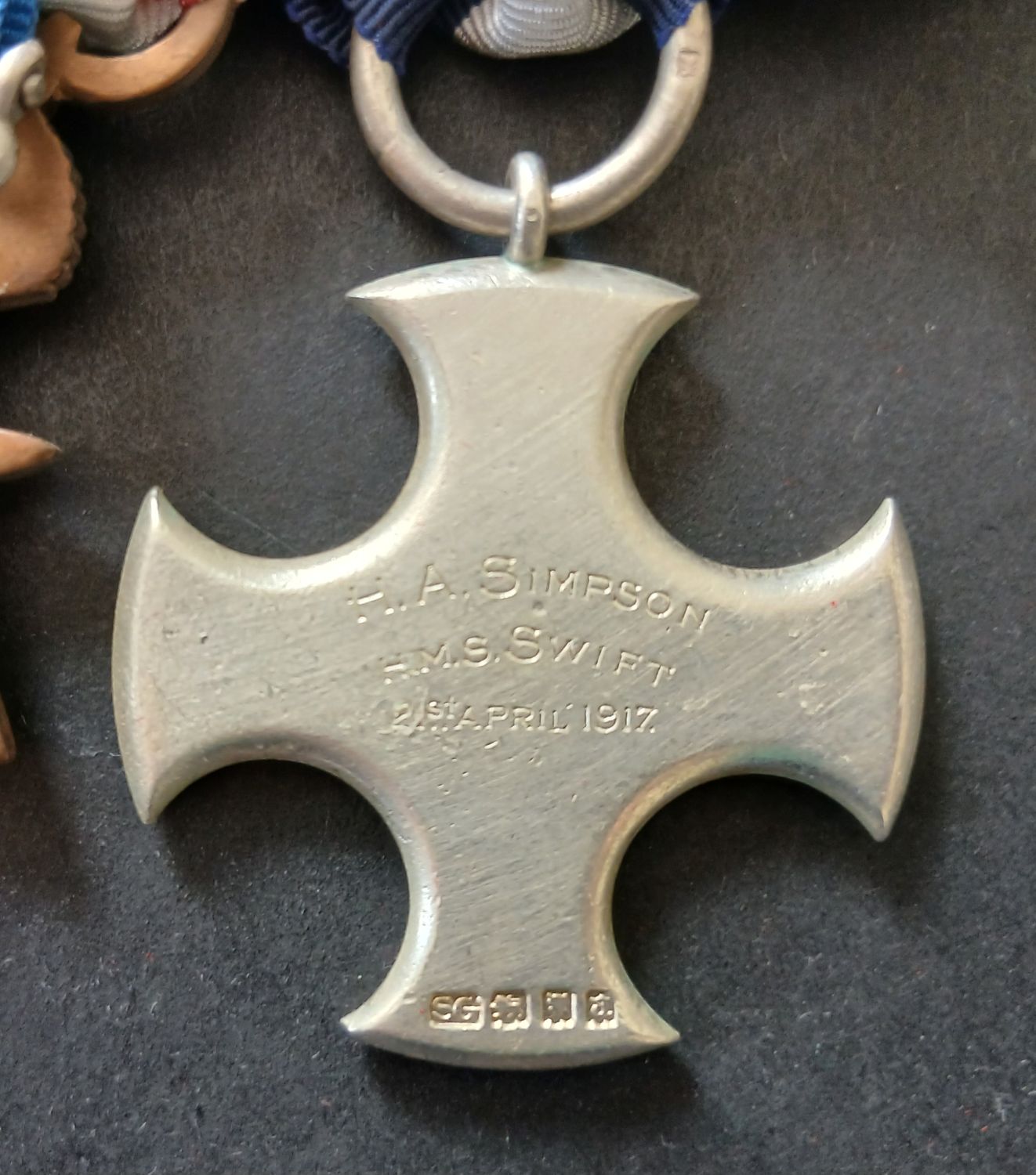 OBE DSC bar gp 10 - Simpson - RN