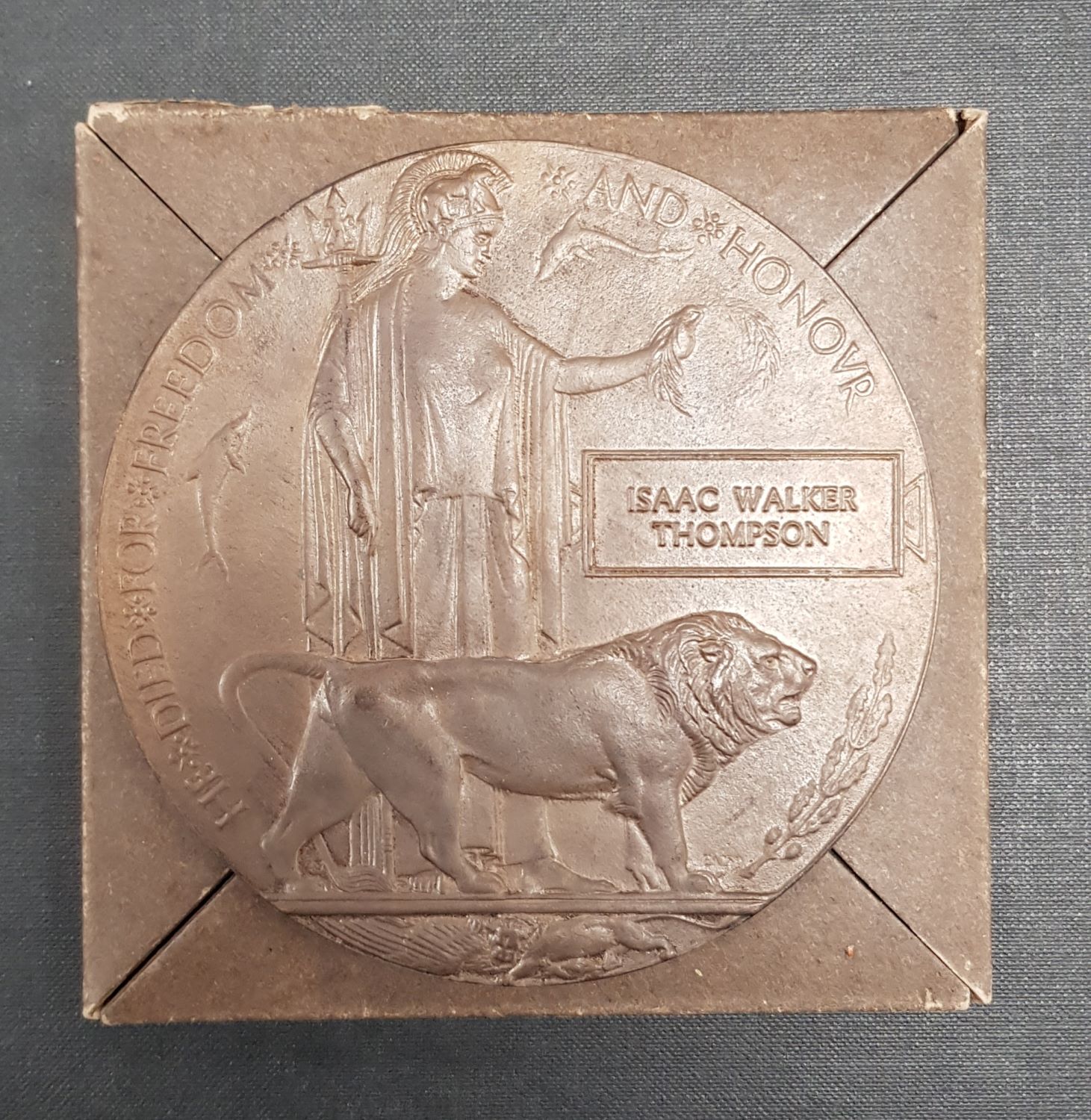 Plaque - Isaac Walter Thompson