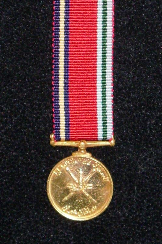 Oman - DSM Miniature Medal