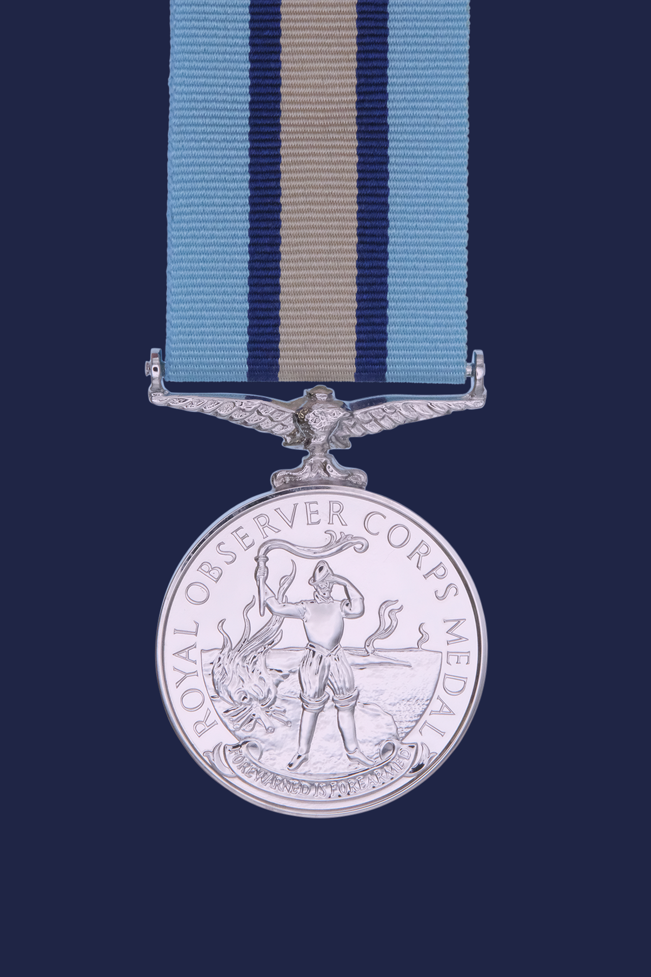 Royal Observer Corps Long Service Medal - EIIR