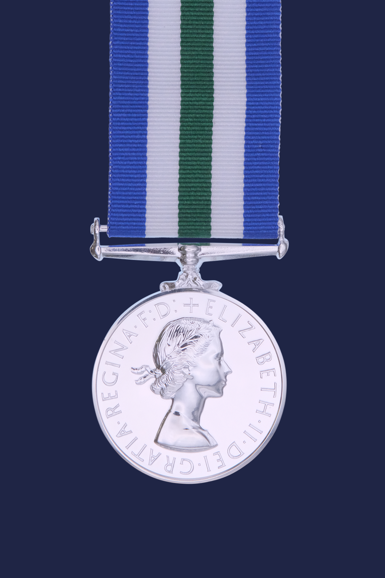 Worcestershire Medal Service: Royal Naval Reserve Long Service Medal EIIR