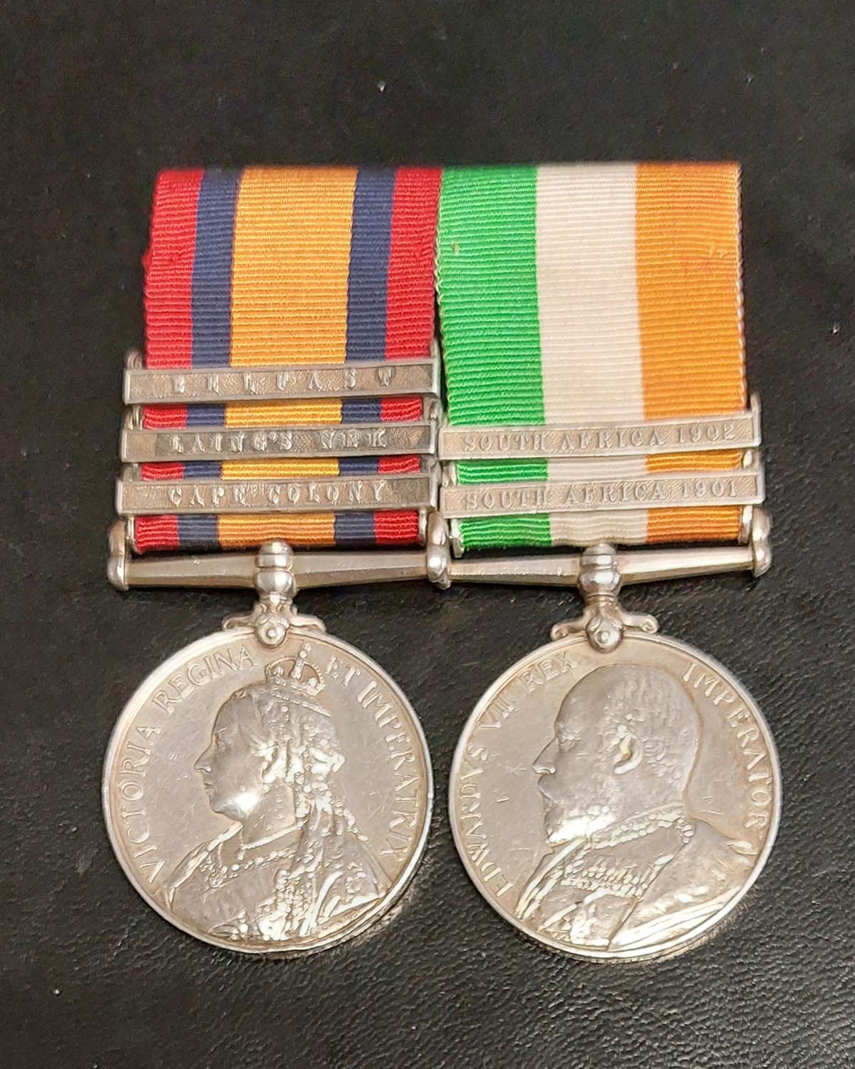 Worcestershire Medal Service: QSA/KSA - Salisbury - Leics