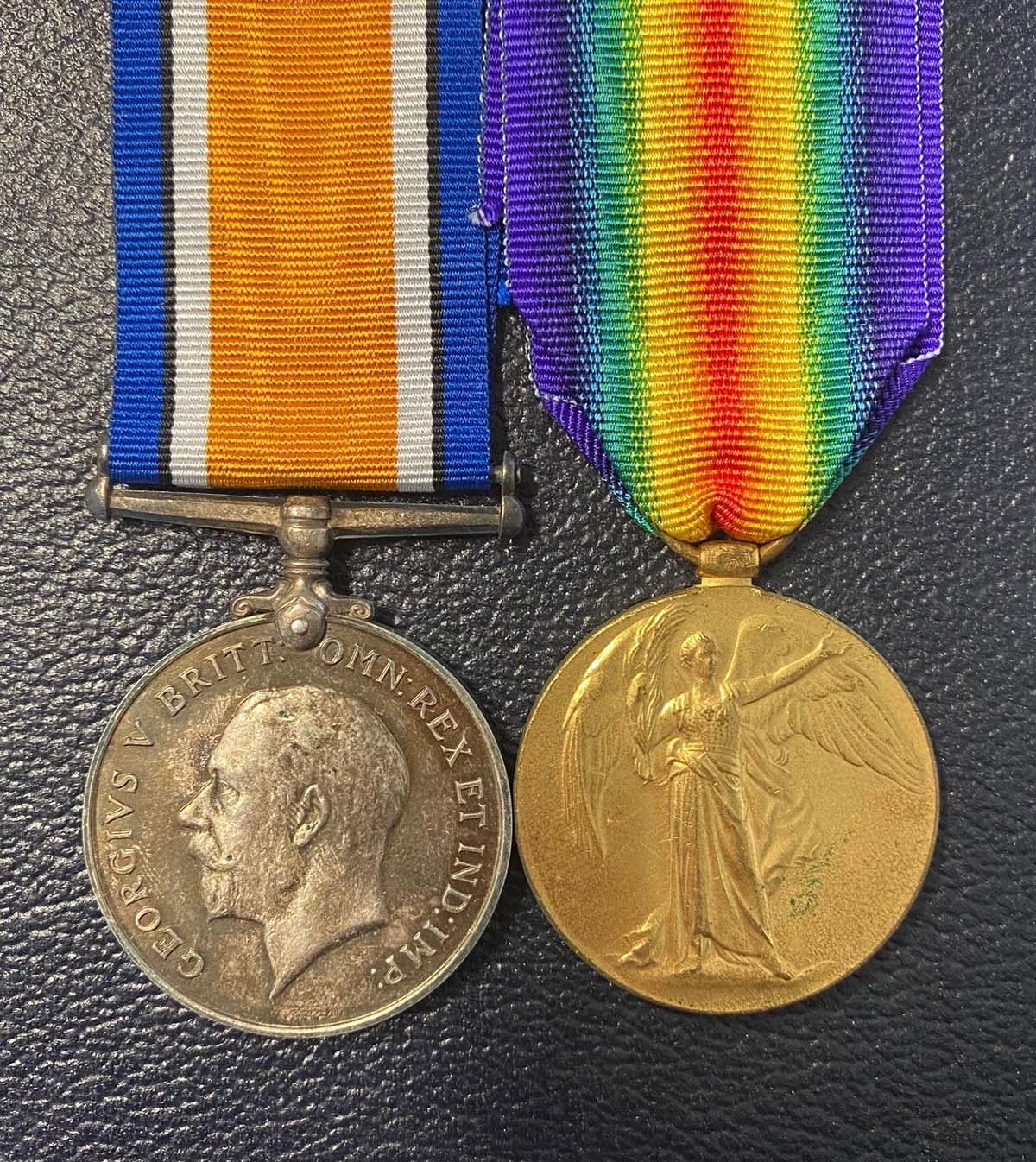 Worcestershire Medal Service: WW! Pair - Rusby, Yoirk &amp;amp; Lancs