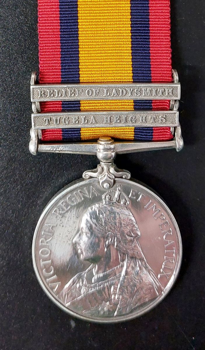 Worcestershire Medal Service: Bearer William Lewis Natal Volunteer Ambulance Corps