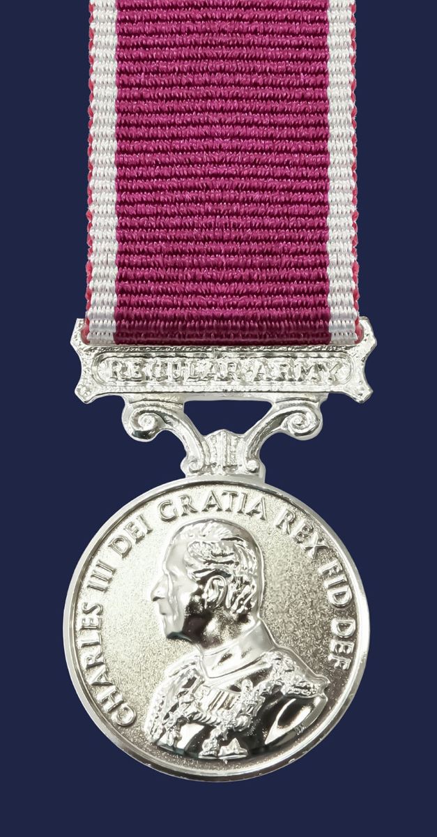 Worcestershire Medal Service: Army LSGC - CIIIR