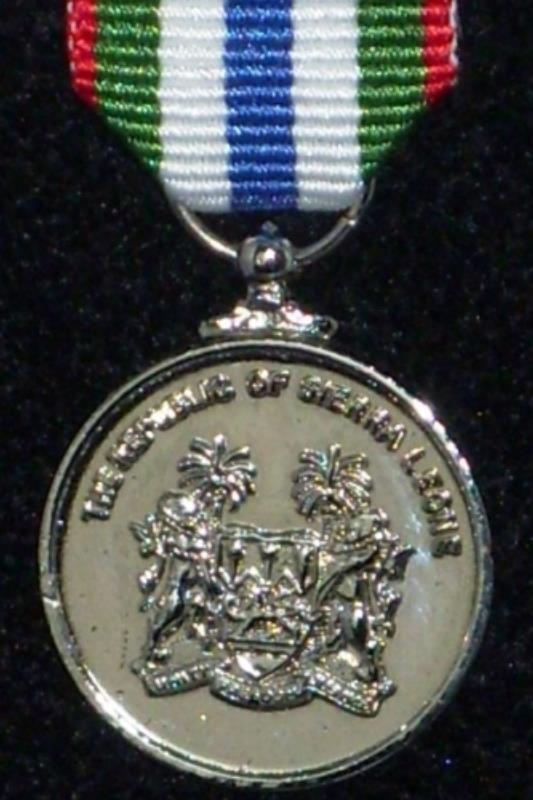 Sierra Leona - IMATT Miniature Medal