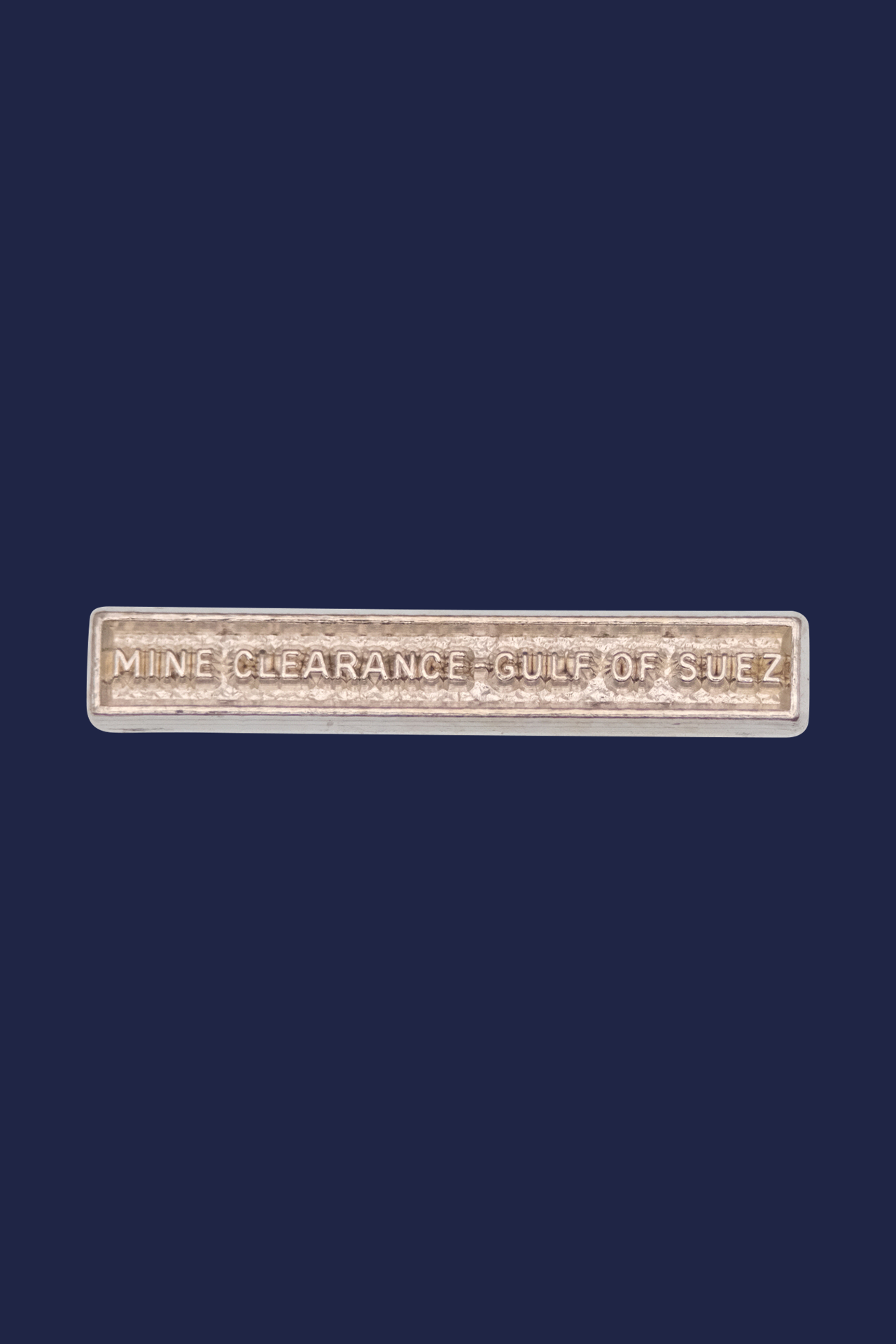 Worcestershire Medal Service: Clasp - Minclearance Gulf of Suez