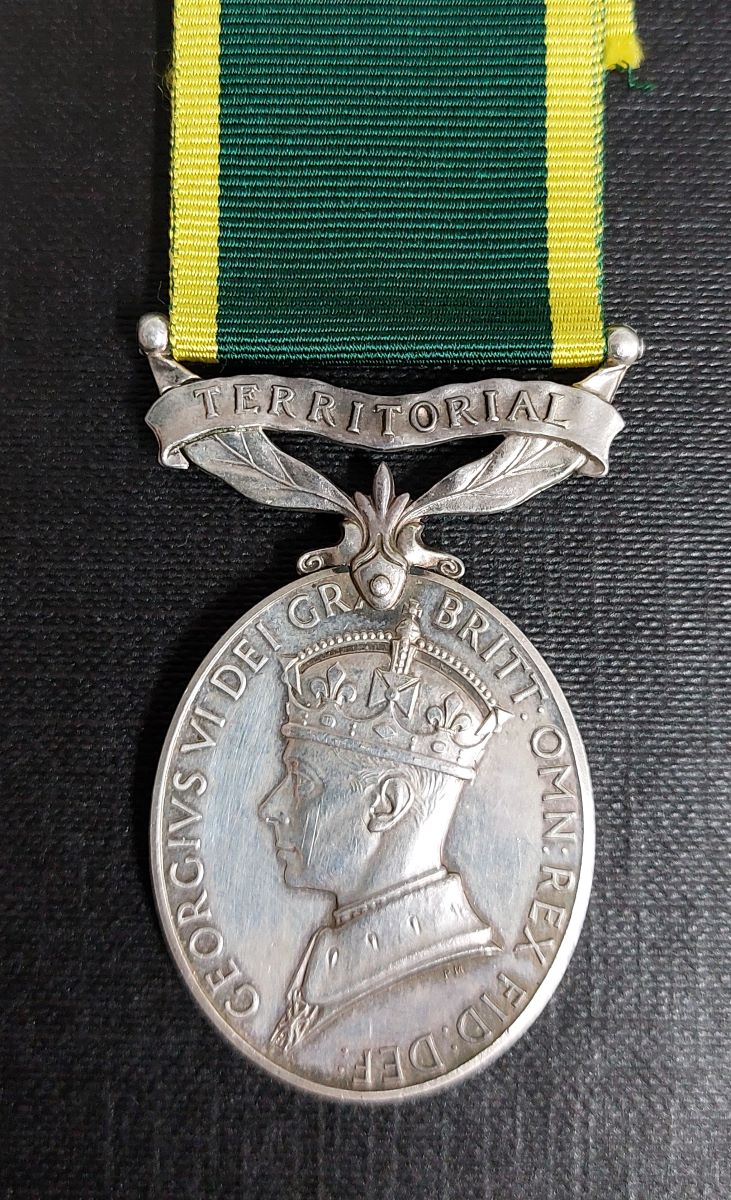 Worcestershire Medal Service: Efficiency Medal (Territorial) - Cole