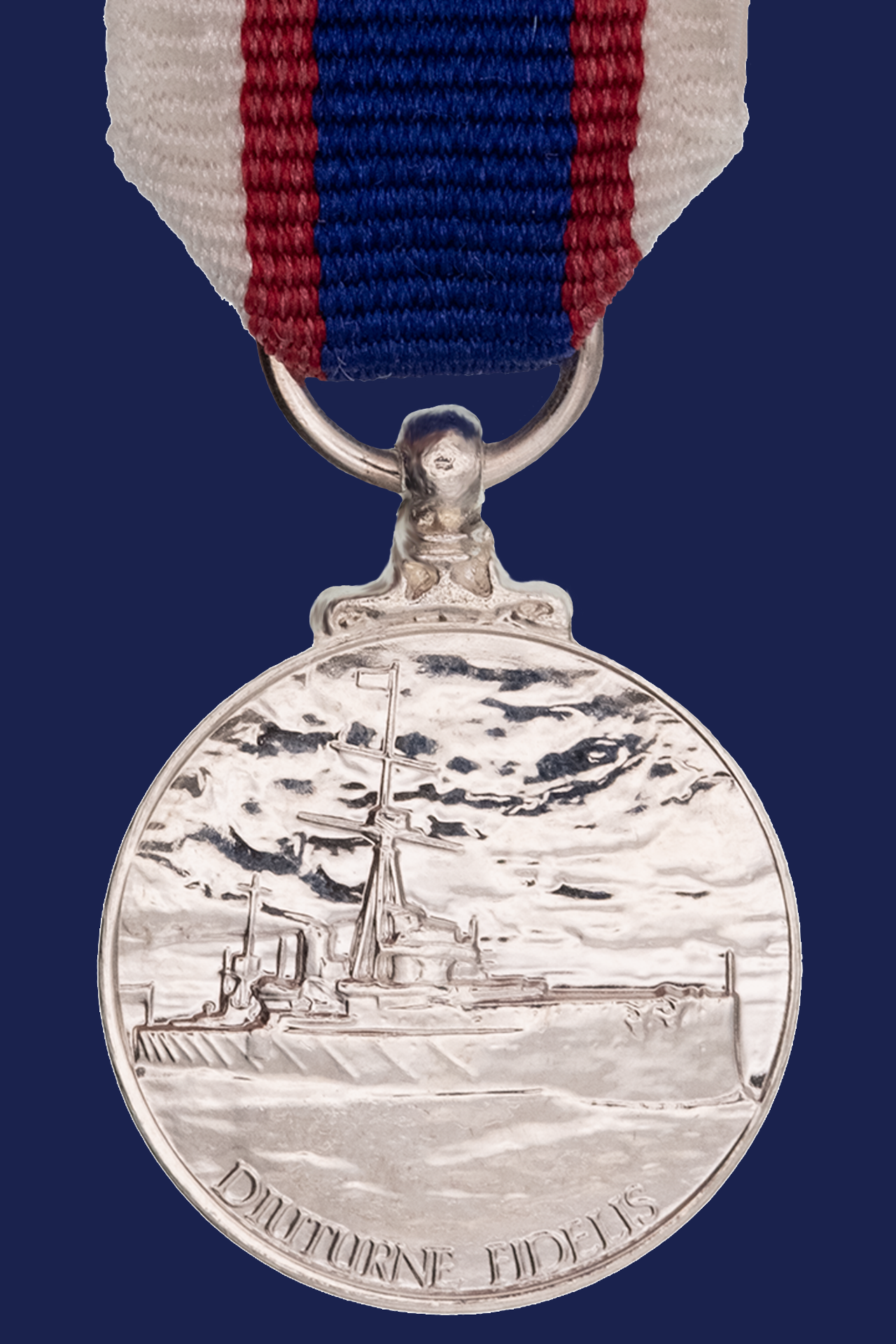 Royal Fleet Reserve LSM GV Admirals Bust Miniature medal