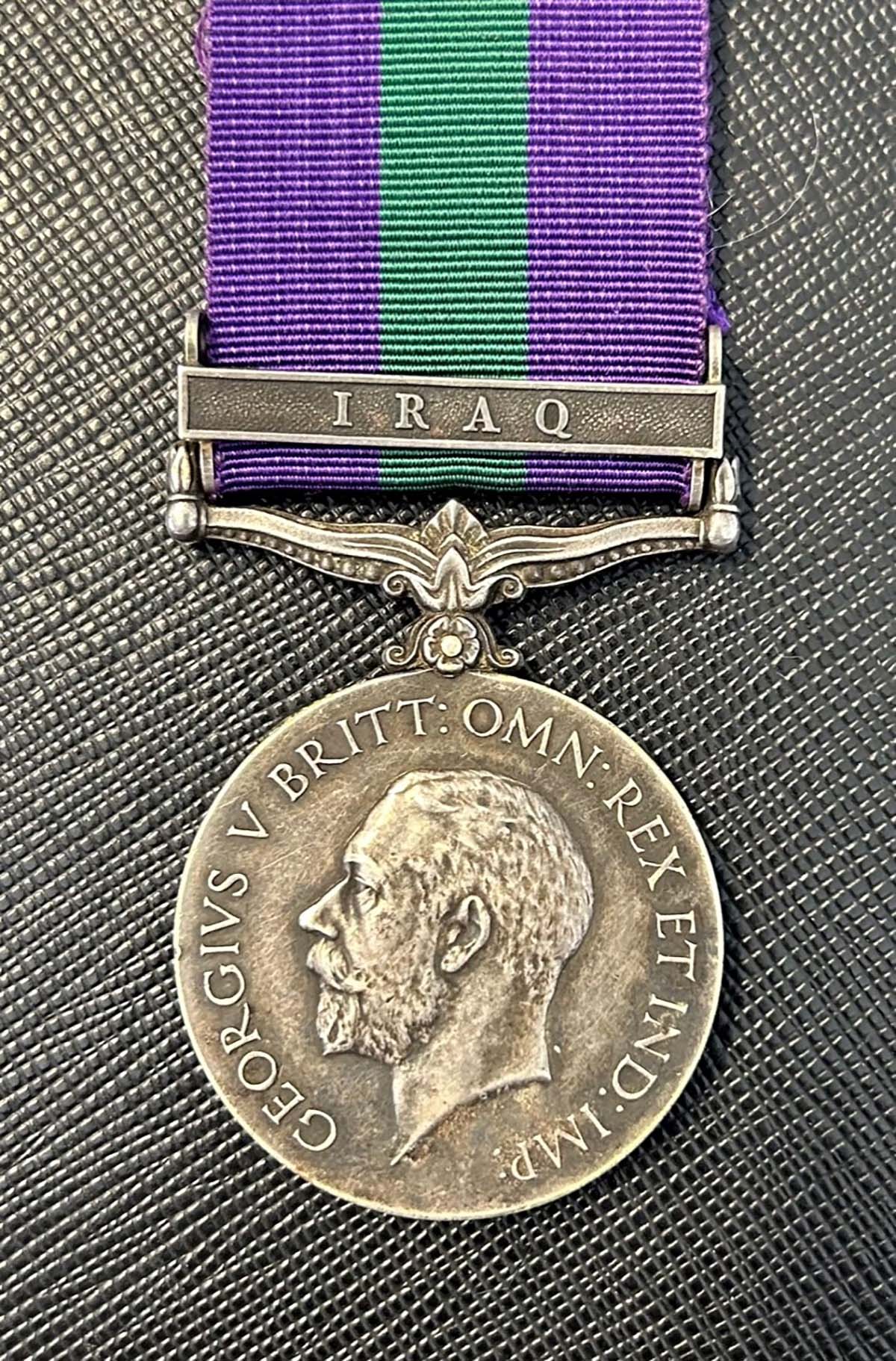 Worcestershire Medal Service: Pte V S Jenkins 7 Dgn Guards