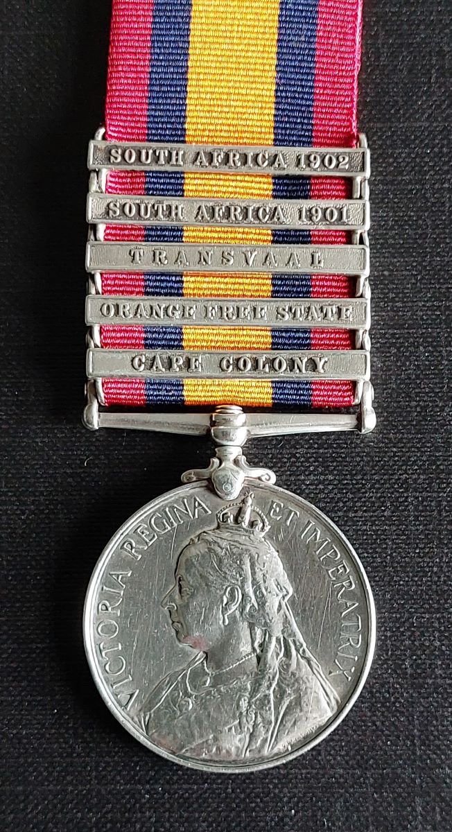 Worcestershire Medal Service: Pte H D Short 78 Coy Imp Yeo Rough Riders