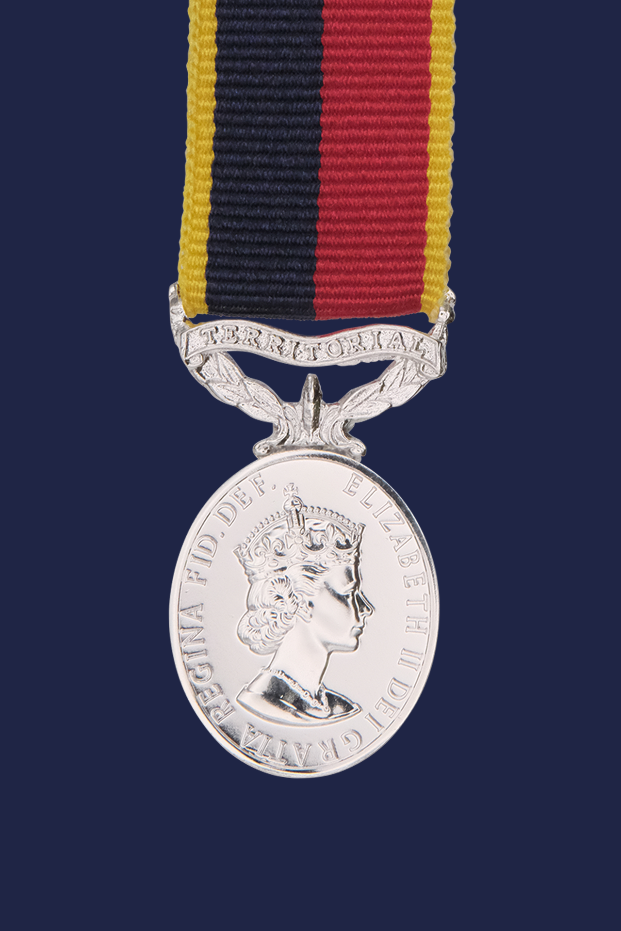 Efficiency Medal (Territorial) (HAC) - EIIR Miniature Medal