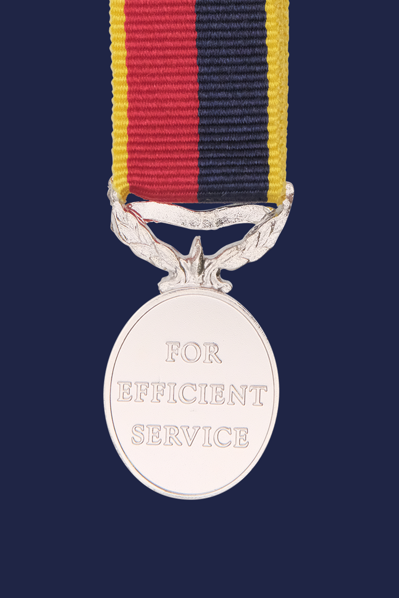 Efficiency Medal  - GVI (Territorial) (HAC) Miniature Medal
