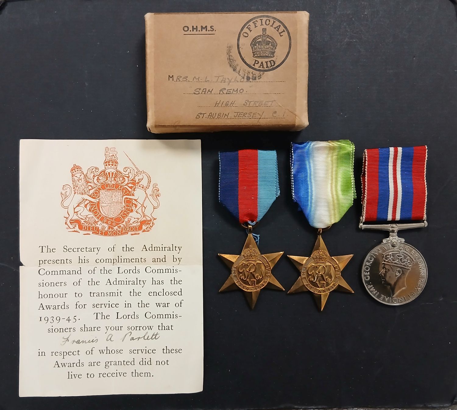 WW2 Gp - Parlett - RN