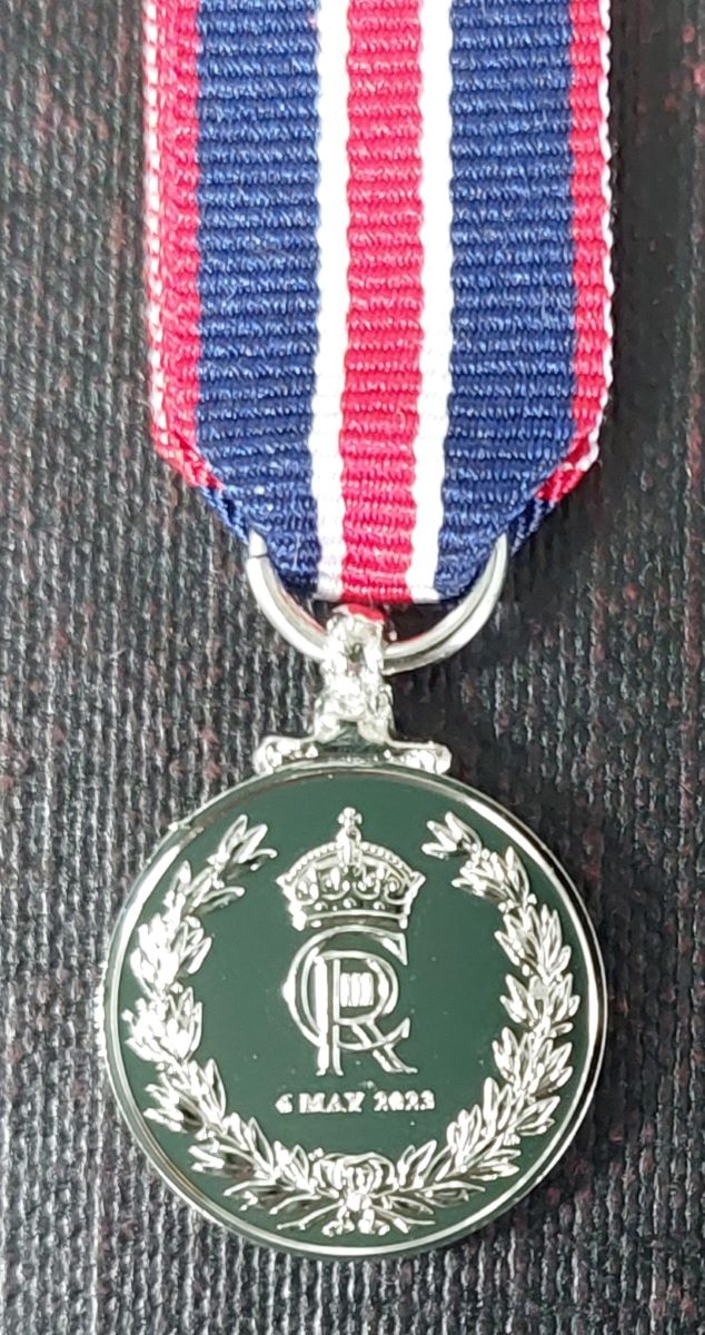 2023 Coronation Medal Miniature Medal