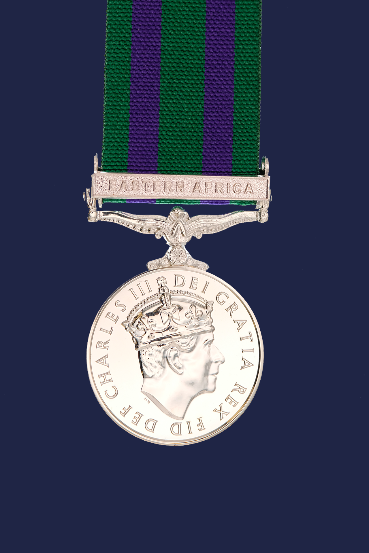 Worcestershire Medal Service: GSM 2008 with clasp Eastern Africa - CIIIR