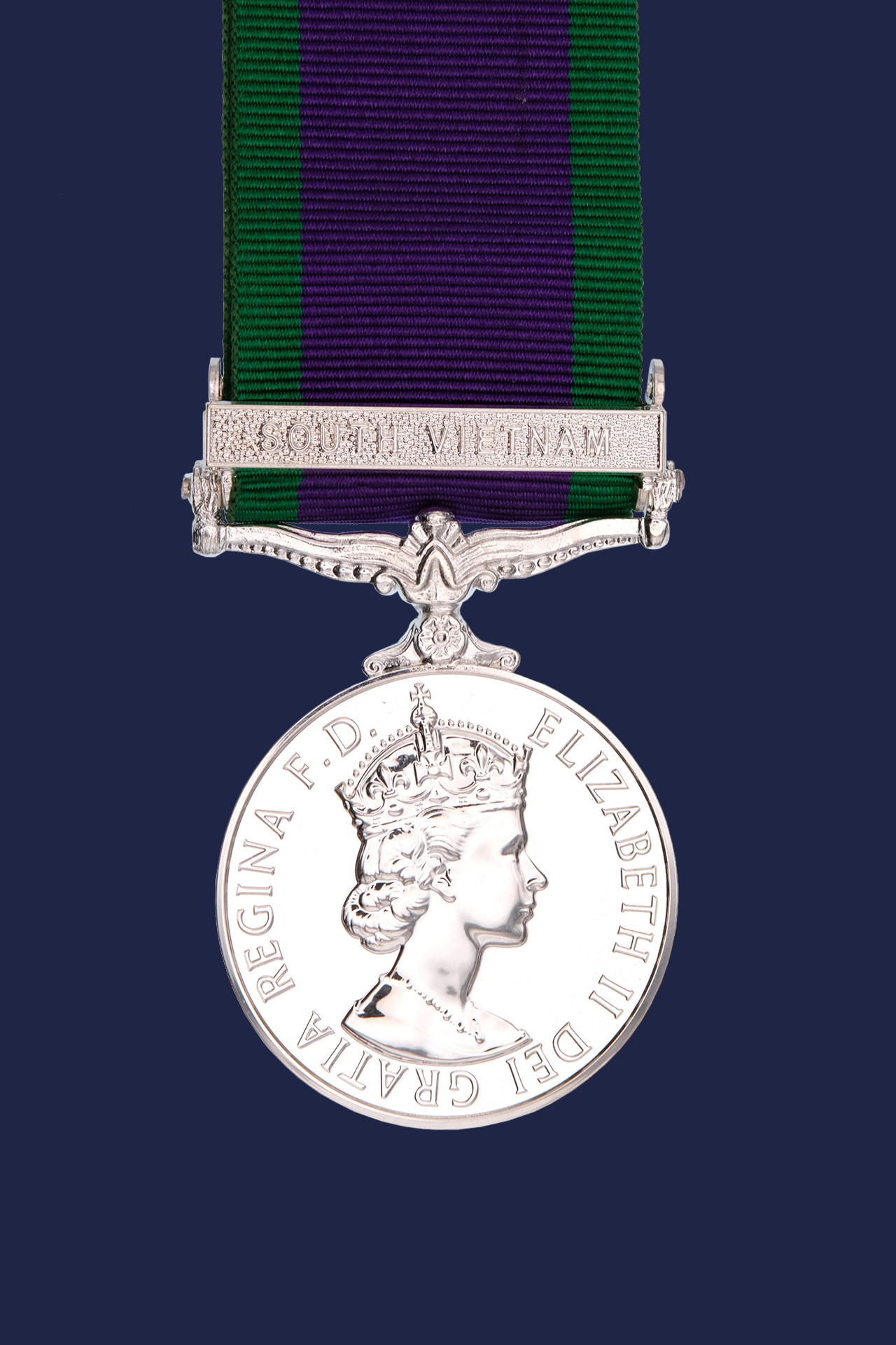 Worcestershire Medal Service: CSM with clasp South Vietnam