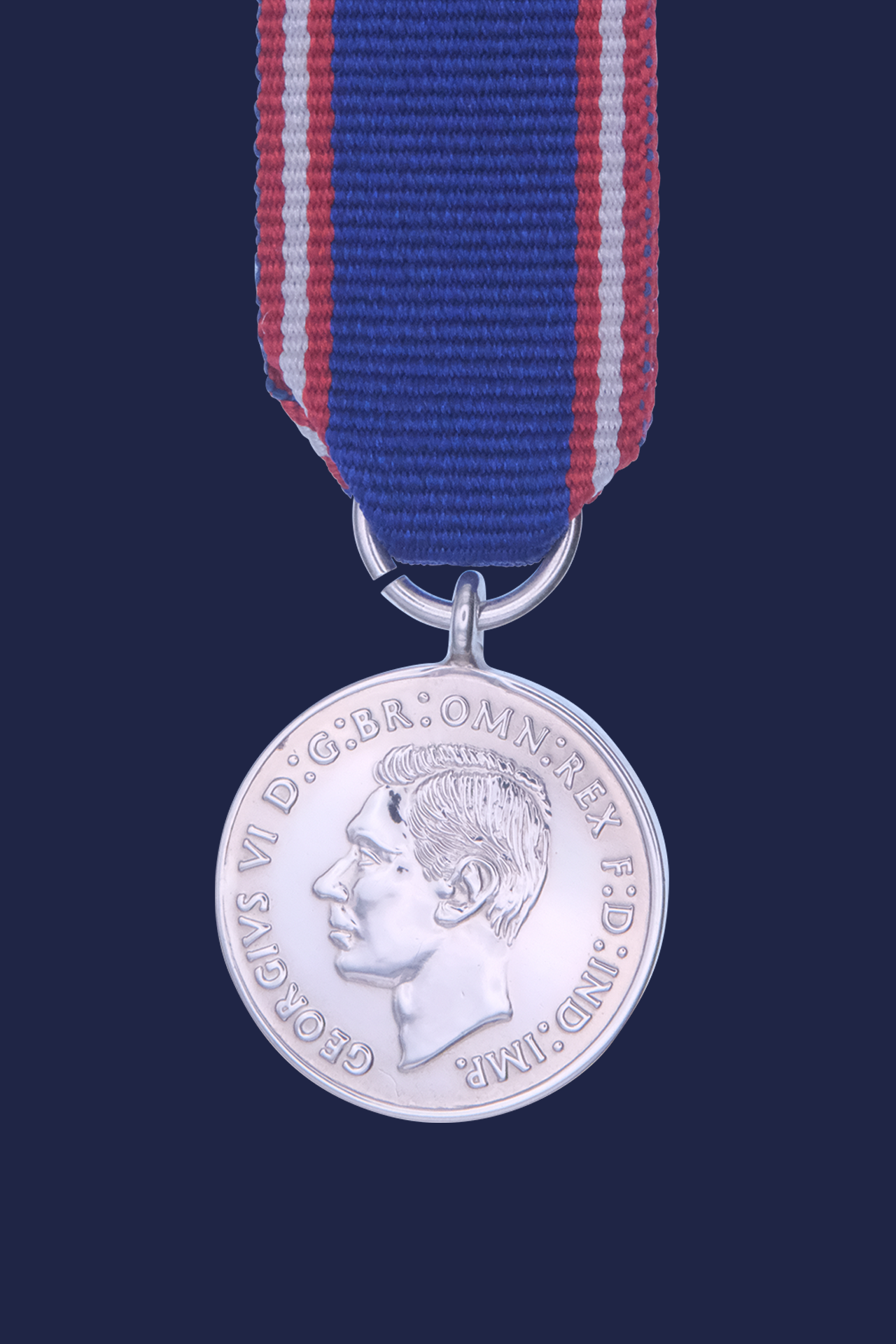 Worcestershire Medal Service: Royal Victorian Medal (Silver) GVI