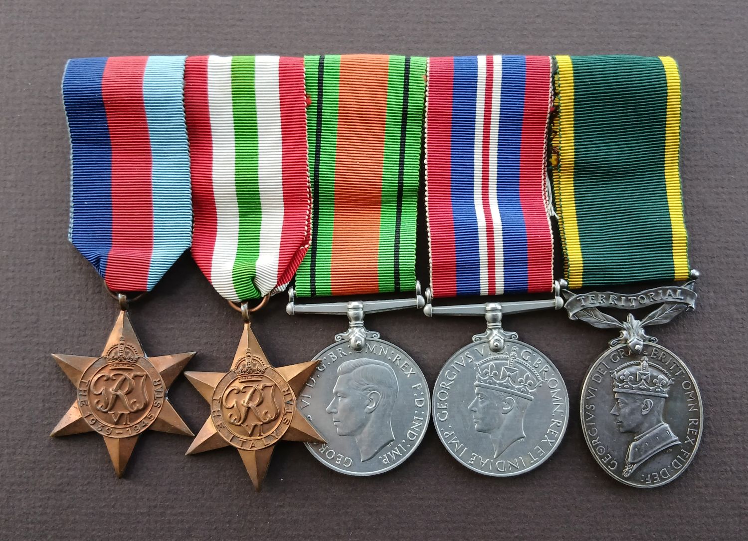 WW2 EM(T) gp 5 - Buckley - Midd'x R