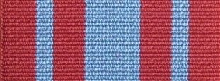 HM Coastguard LS & GC 2012 Miniature Size Ribbon (16mm)