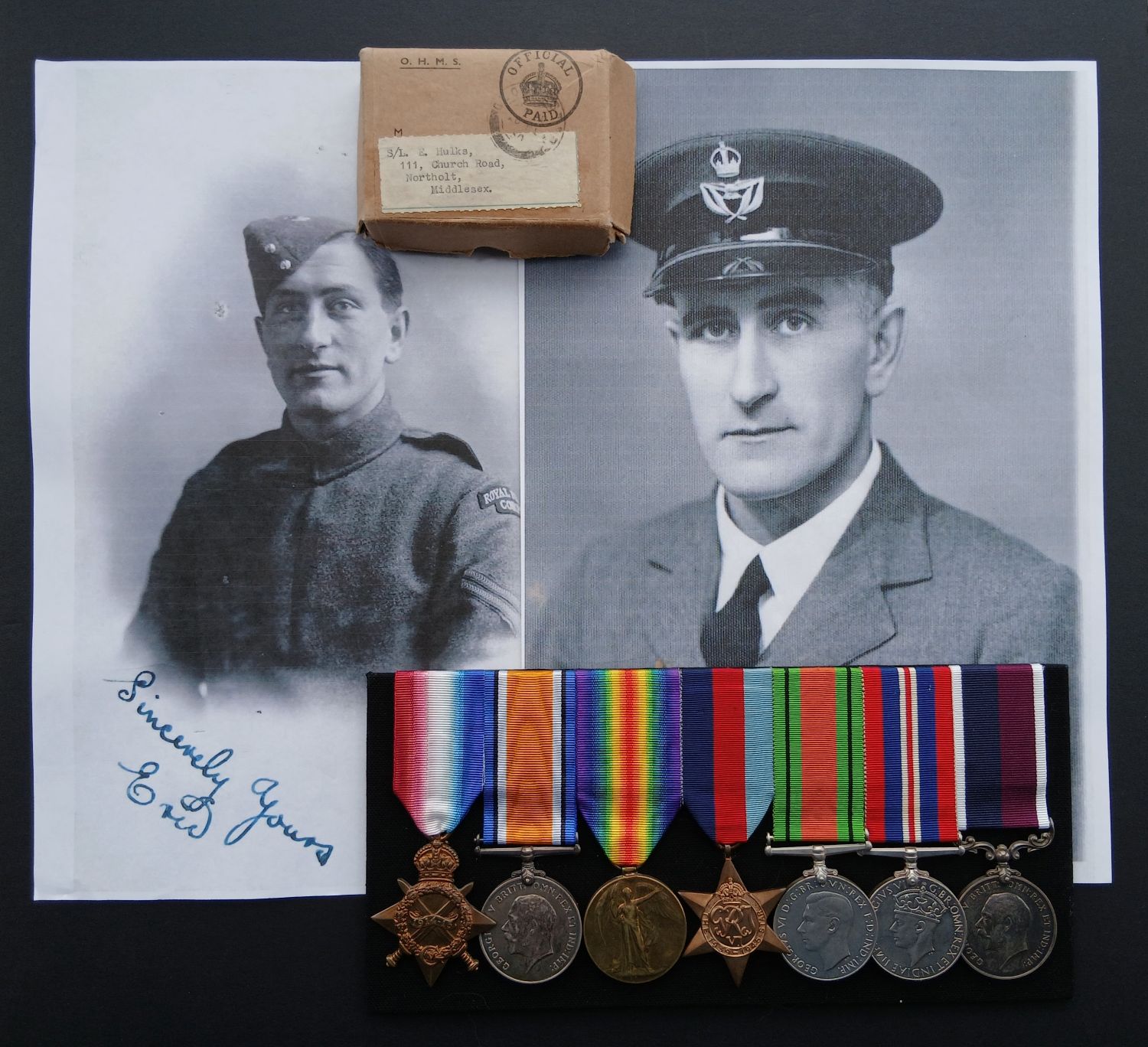 WW1 gp - Hulks - 1 Lond R RAF