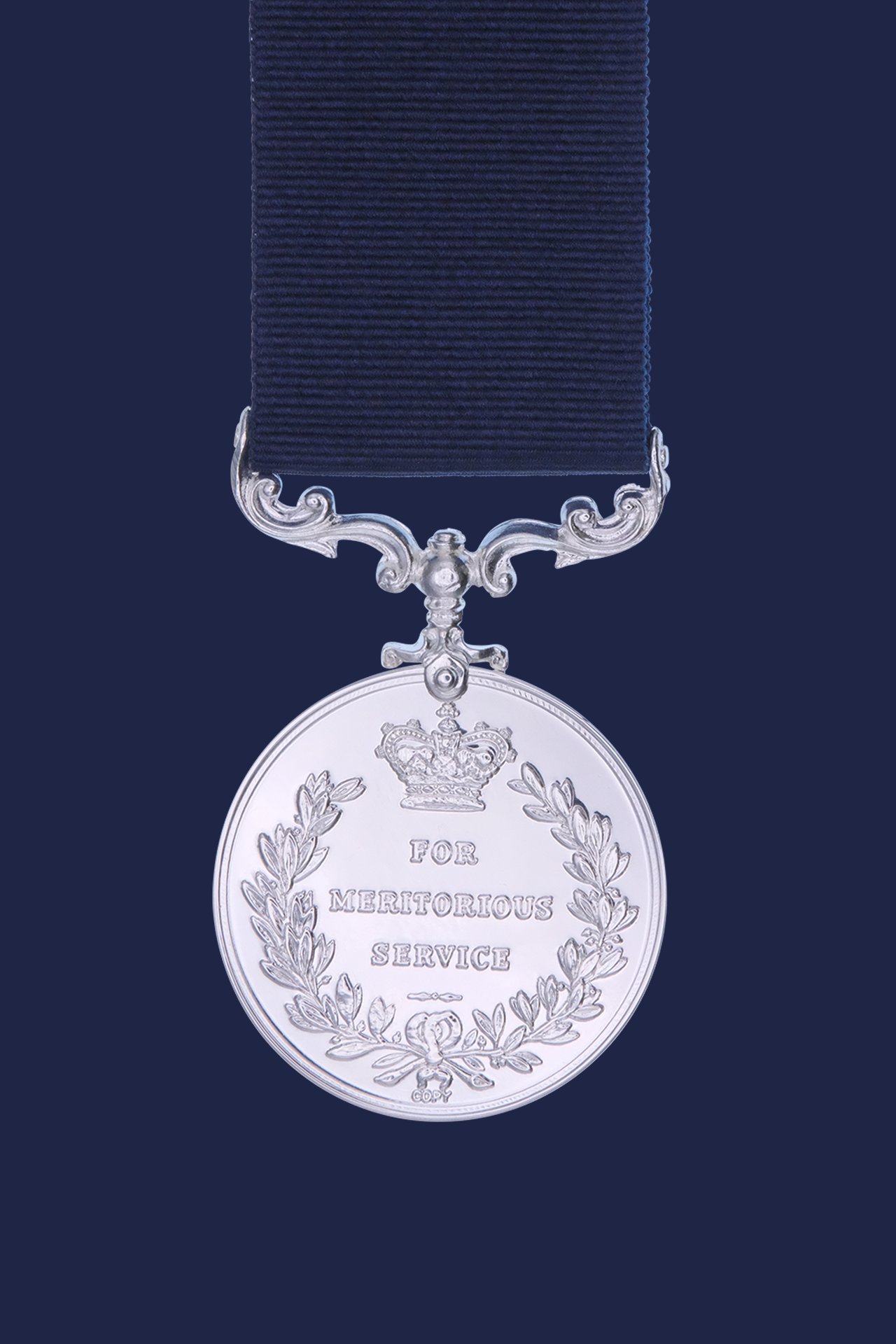 Meritorious Service Medal - GV (Admirals Bust)