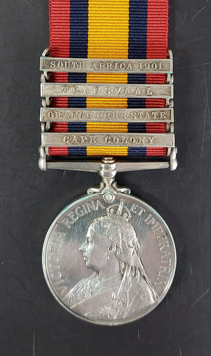 Worcestershire Medal Service: Pte T H Knuckey Irregular Company Cape Medical Staff Corps